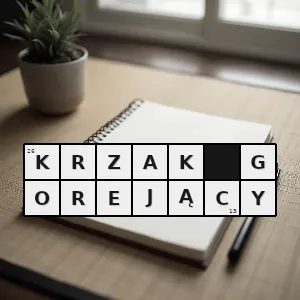 Hasło krzyżówkowe ukryty w jego blasku bóg nakazał mojżeszowi wyprowadzić izraelitów z egiptu - krzak gorejący – rozwiązanie, synonimy, podpowiedzi i definicje krzyżówkowe